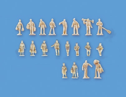 Unpainted Figures Set B