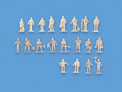 Unpainted Figures Set A