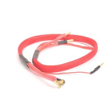 2S Car Lipo Charging Lead (Red)