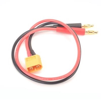 Banana to XT60 Power Supply Lead 16AWG 300mm