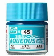 Aqueous Acrylic Hobby Color - H45 Gloss Light Blue 10ml
