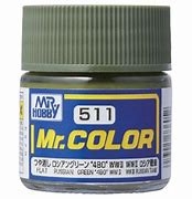 Flat Russian Green 4BO WWII Russian Tank