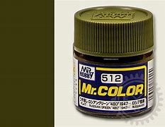 Flat Russian Green 4BO 1947 Russian Tank