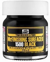Mr Finishing Surfacer 1500 Black