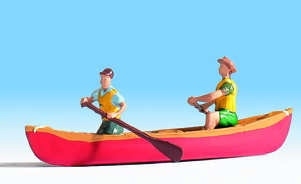Canoe with Figures