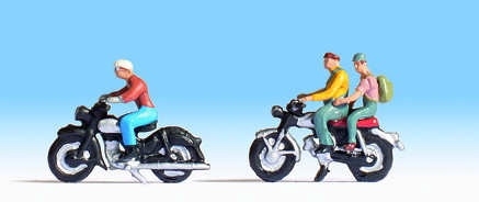 Motorbikes with Riders