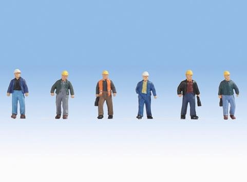 Construction Workers Figures Set