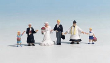 Wedding Group (6) Figure set