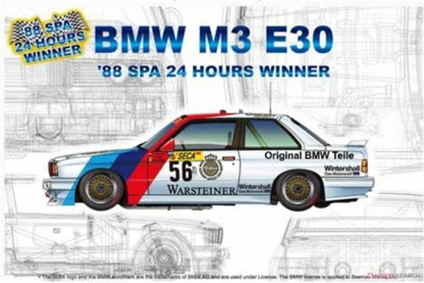 BMW M3 E30 1988 Spa 24 Hours Winner