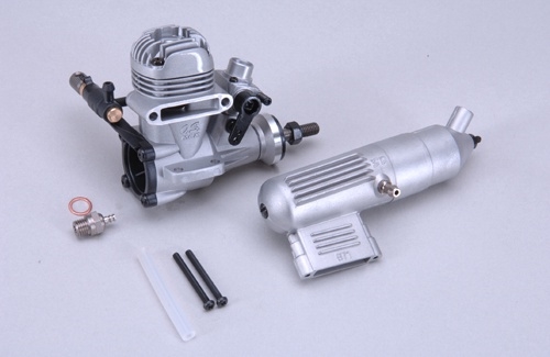 O.S. MAX 15LA Silv. w/871 Silencer  L-OS11532