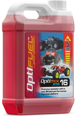 Optimix RTR 16 Nitro Car Fuel 5 Litre - Bulk Box 4 PCS