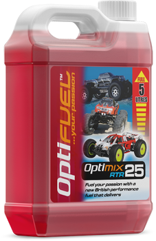 Optimix RTR 25 Nitro Car Fuel 5 Litre