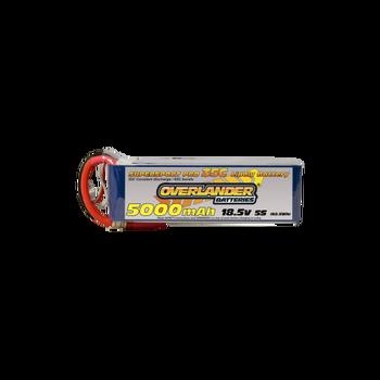 5000mAh 5S 18.5v 35C LiPo Battery - Overlander Supersport Pro