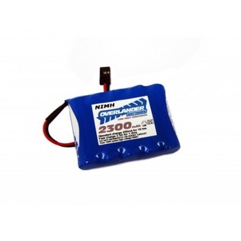 Nimh Battery Pack 2/3 AF 1600mah 6v Receiver Flat Premium Sport