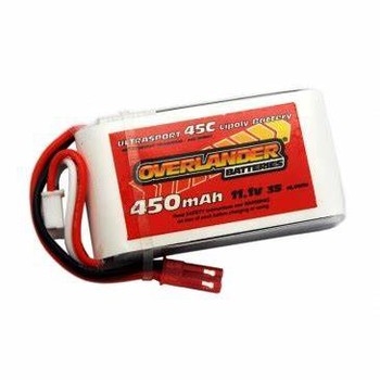 450mAh 3S 11.1v 45C LiPo Battery for Blade 180CFX - Overlander Ultrasport