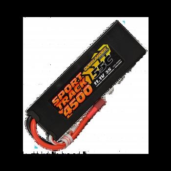 4500mAh 3S 11.1v 55C LiPo Battery in Hard Case - Overlander Sport Track