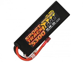 5300MAH 11.1V 3S 65C HARD CASE SPORT TRACK LIPO BATTERY