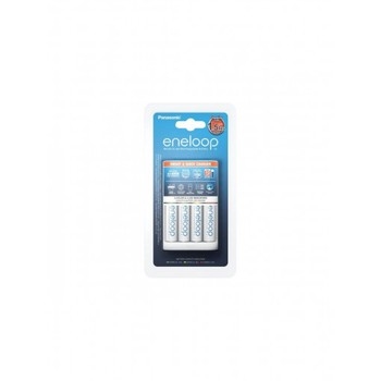 Panasonic Eneloop Smart amp; Quick Charger CC55 amp; 4x Eneloop AA Cells