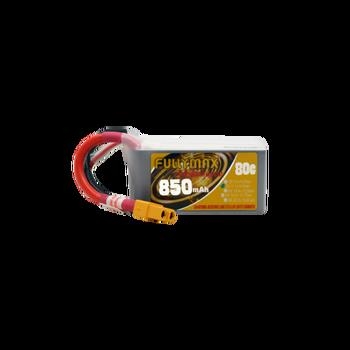 FULLYMAX 850MAH 11.1V 3S 80C FPV LIPO BATTERY