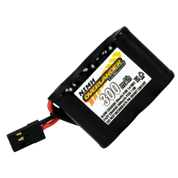 Premium Sport 300mAh Nimh 2/3 AAA 4.8v RX Flat