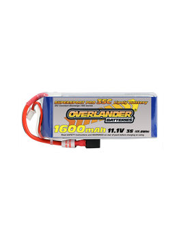 1600MAH 11.1V 3S 35C SUPERSPORT PRO LIPO BATTERY