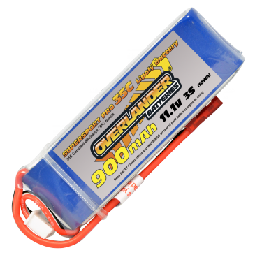 900mAh 3S 11.1v 35C LiPo Battery