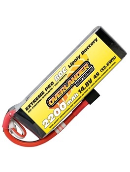 2200mAh 4S 14.8V 80C LiPo Battery