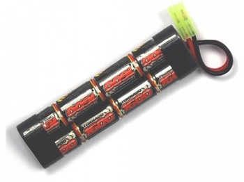 Airsoft - 2/3 AF 1600mAh 9.6V Config 24 Premium Sport NiMh Battery