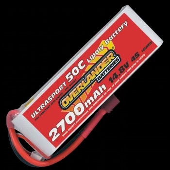 2700mAh 4S 14.8V 50C Lipo Battery