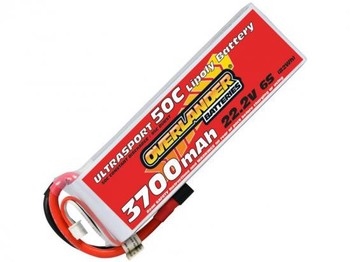 3700mAh 6S 22.2V 50C Lipo Battery with XT90S Connector