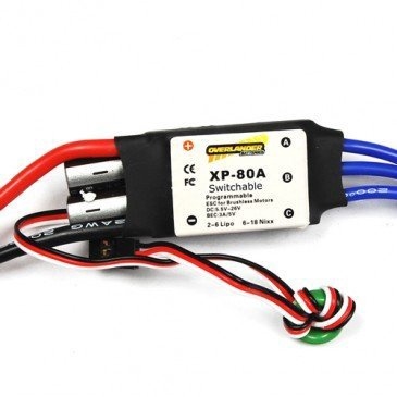 80A Brushless ESC
