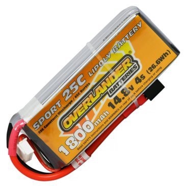 1800mAh 4S 25C LiPo