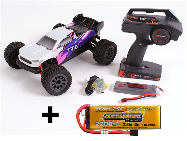 PD Racing 1/16 Minitron Truggy + Extra Battery Deal