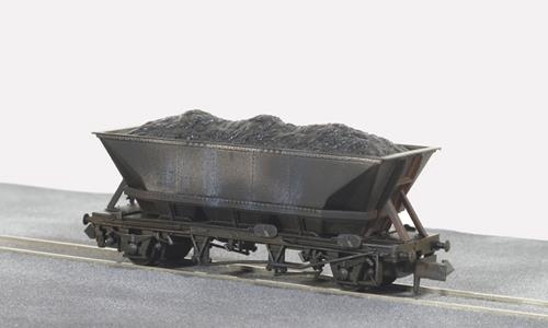 N Gauge MGR Coal Hopper HOP-AB Bauxite, Weathered