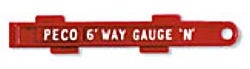 N Gauge 6' Waygauge