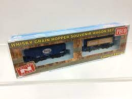 Whiskey Grain Hopper Wagons Grant's and Haig