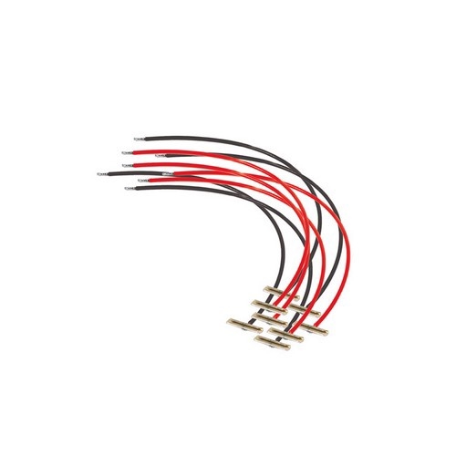 OO Power Feed Cables with Fishplates (Pack of 8)