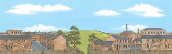 Large Old Industrial Town Backscene Extensions
