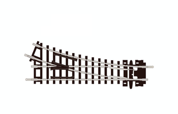 N Gauge Setrack 1st Radius Right Hand Turnout ST-5