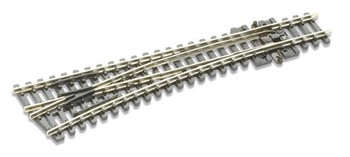 N Gauge Streamline Medium Radius Left Hand Turnout SL-396