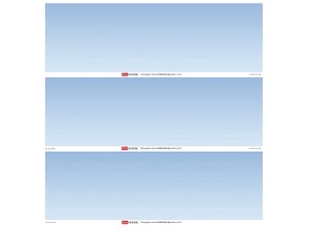Plain Sky Photographic Backscene (2400mm x 333mm)