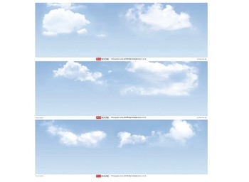 Sky amp; Clouds Photographic Backscene (2400mm x 330mm)