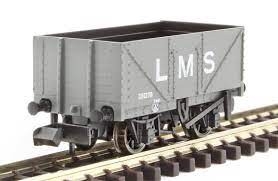 9ft 7 Plank Open Wagon, LMS, Grey