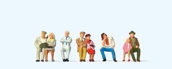 Seated Passengers Figure Set (OO)