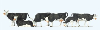 Black and White Cows Figure Set (OO)