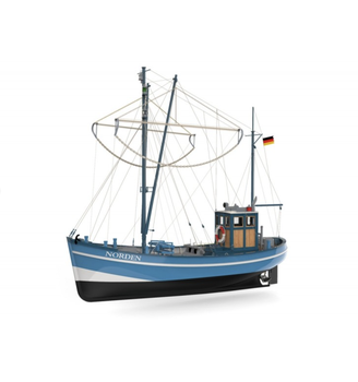 Premium Line - KYModels Norden 1:25 Model Boat Kit