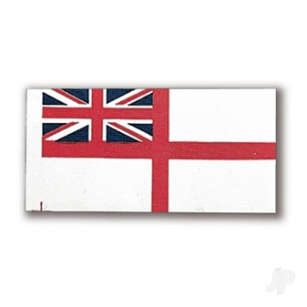 5512042 80192 WHITE ENSIGN FLAG 36x70mm(1x6)