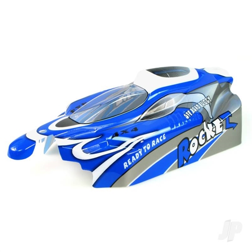 B002 Off Road Buggy Body (Rocket) (Blue)