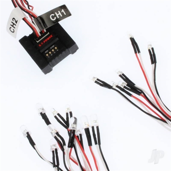 rc car flashing light