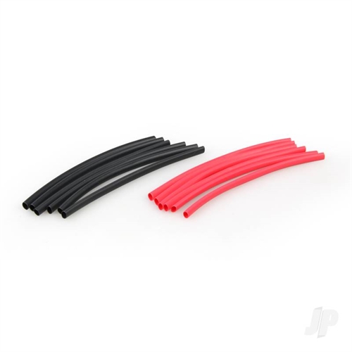 Heat Shrink 3 x 100mm Red/Black (12 Piece)